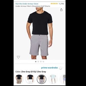 Men’s Under Armour Showdown Golf Shorts